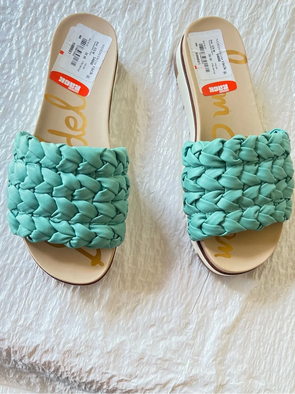 Sam Edelman braided mint